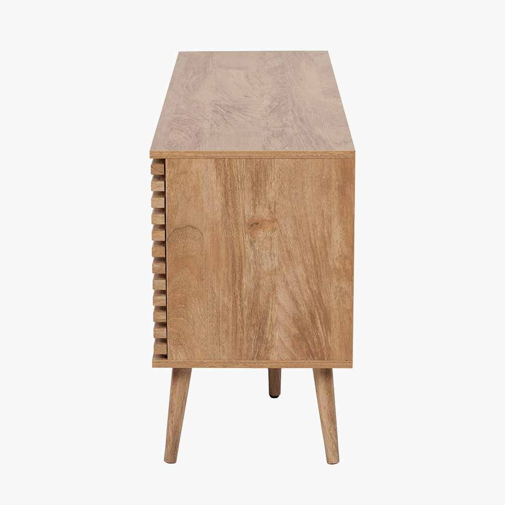 Larvik Natural Eucalyptus Wood Sideboard